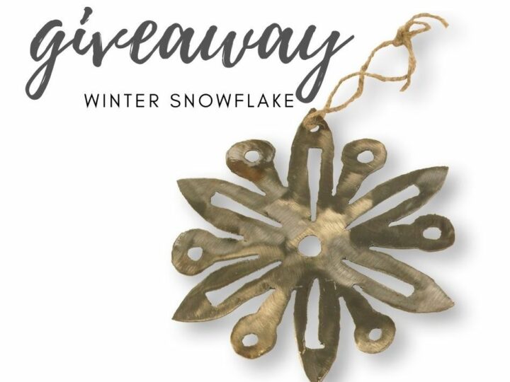 Winter Snowflake Giveaway for Email Friends!