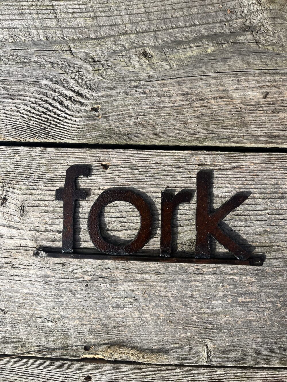 Fork Word Sign – Gatski Metal