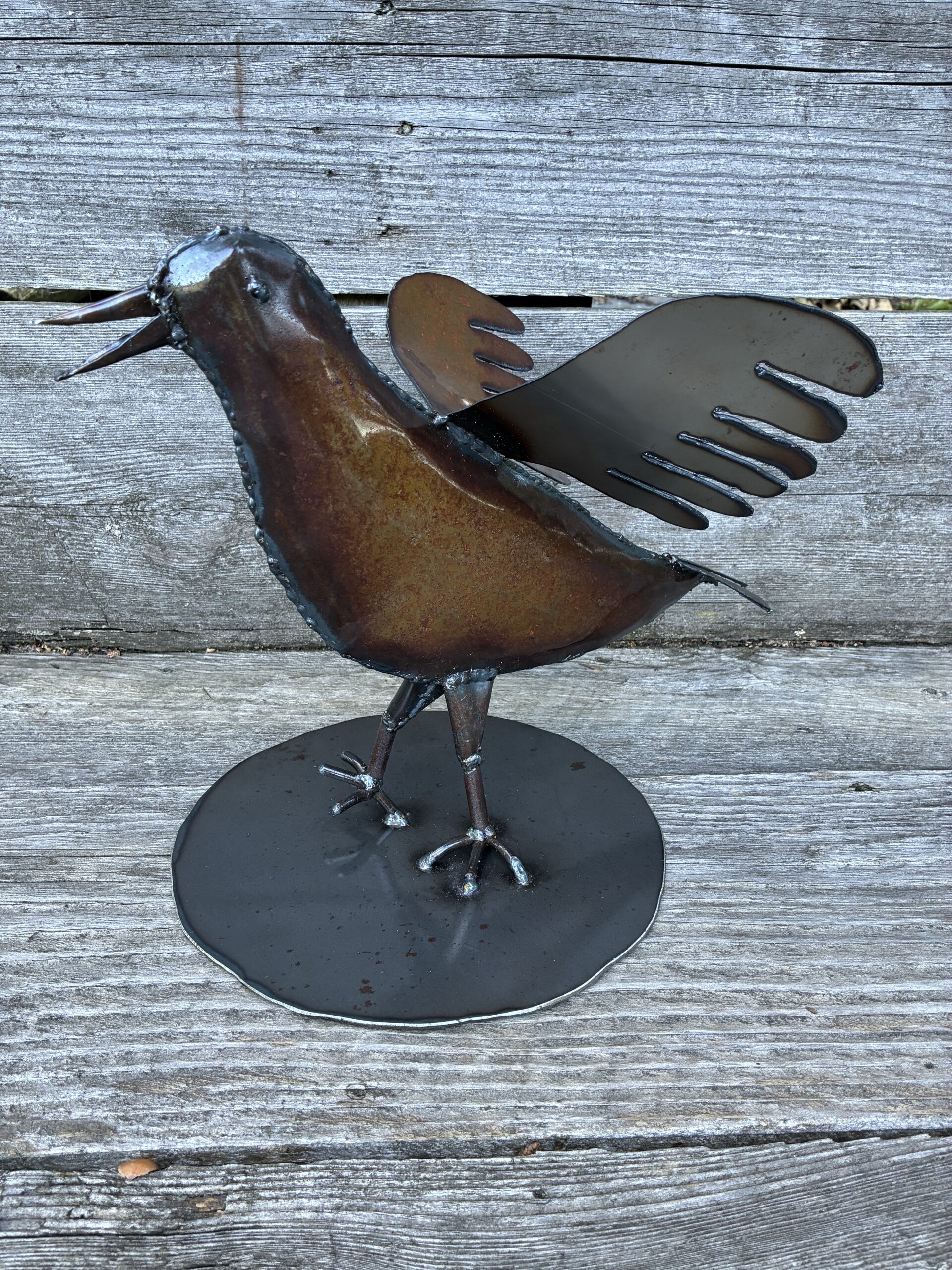 Crow Sculpture